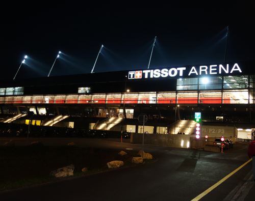 Foot à la Tissot Arena