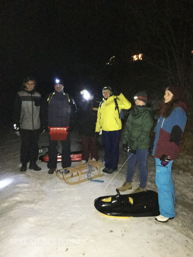 Luge by night
